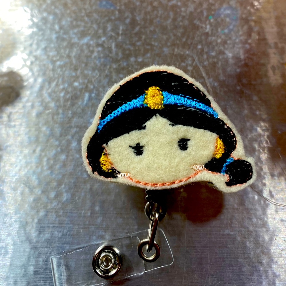 Princess Jasmine badge reel